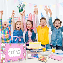 MarckersHome Invisible Ink Pen and Notebook, Pack of 16 Unicorn Stocking Fillers for Girls, UV Light Secret Pen Set Party Bags Filler & Pinata Toys, Kids Party Favours School Prizes Gift for Children