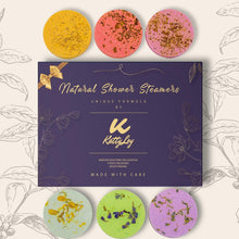 Katty Loy - Natural Shower Steamers Bath Bombs Fizzer Set - Luxury Home Spa - Gift for Women Her Girl Girlfriend Mum Nan Wife - Lavender Rose Mint - Novelty Birthday Present Christmas Stocking Filler