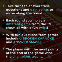 Ginger Fox House Of Games Board Game Special Edition  Answer Trivia Puzzles  Great Family Fun  Just Like The TV Show  Top Game For Parties & Get Togethers  Quiz Questions With A Twist  Age 12+