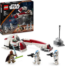 LEGO Star Wars BARC Speeder Escape Set, The Mandalorian Building Toy for Kids, Bike with Sidecar Includes Characters Kelleran Beq and Grogu, Gift for 8 Plus Year Old Boys, Girls and Fans 75378