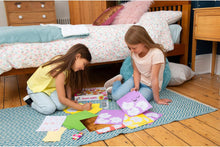 Galt Flower Lights - Creative Cases Childrens Arts & Crafts Set, Floral LED Fairy Lights & Craft Kit for Kids - With Batteries, Colouring Pens, Guide & Pre-cut Paper Flowers - Ages 7 Years Plus