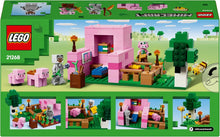 LEGO Minecraft The Baby Pig House Building Toy - Farm Animal Set Includes a Forest Biome, Hero Figure and Mobs, Gift for 7+ Year Old Girls & Boys 21268