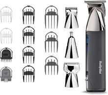 BaByliss Super-X Metal 15 in-1 Multi Trimmer, Beard, Stubble, Nose, Ear, Body Hair, lithium, cordless