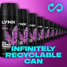 Lynx Excite 48 hours of odour-busting zinc tech Aerosol Bodyspray deodorant to finish your style 150 ml