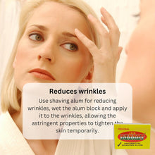 Natural Alum Blocks Wet Shave Bloc for Shaving Soothing Aftershave Solution - Pack of 3 Razor Burn Relief for Sensitive Skin Travel Friendly Post-Shave Stone Antiseptic Astringent