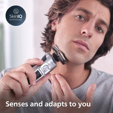 Philips Shaver Series 9000 Prestige Wet and Dry Electric Shaver for Men with SkinIQ (Model SP9871/22)