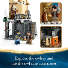 LEGO Harry Potter Hogwarts Castle Owlery, Building Toy for 8 Plus Year Old Kids, Girls & Boys, Role-Play Set Includes 3 Character Minifigures, plus 4 Owl Figures, Wizarding World Gift Idea 76430
