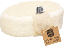 Naturabio Cosmetics Bath Sponge Linen Cotton Naturabio 100 g