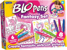 John Adams, BLOPENS Fantasy Activity Set: Blow airbrush effects, Arts & crafts, Ages 4+