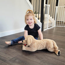 LotFancy Dog Stuffed Animals Plush 68 cm, Soft Cuddly Golden Retriever Plush Toys, Large Stuffed Dog, Puppy Dog Stuffed Animals, Gift for Kids Pets Girls, Christmas Toys