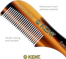 Kent Handmade Fine Toothed Moustache and Beard Comb for Men, 7.3 cm