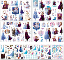 Frozen Tattoos Party Favor Set For Girls, Over 160 Temporary Tattoos Kids Princess Stickers (8 Frozen Temporary Tattoo Sheets)