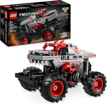 LEGO Technic Monster Jam ThunderROARus Pull-Back Truck Toy - Vehicle Building Set for 7+ Year Old Boys & Girls Who Love Creative Play - Gift Idea 42200
