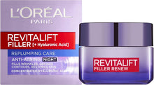 L'Oreal Revitalift Filler Hyaluronic Acid Anti-Ageing Night Cream 50 ml