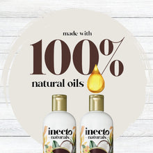 Inecto Natural Coconut Conditioner 500ml, Super-Creamy Infused with Pure Organic Coconut Oil, Silky Smooth Relief, Hydrated Hair