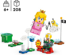LEGO Super Mario Adventures with Interactive Peach, Princess Toy Playset for Kids, Yellow Toad Figure, Nintendo Gift for 6 Plus Year Old Girls, Boys and Gamers, 71441