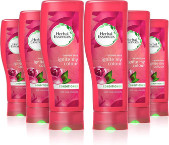 Herbal Essences Ignite My Colour Conditioner for Coloured Hair, 400 ml- Pack of 6