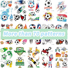 Kids Tattoos Set,15 Sheets Football Temporary Tattoos for Kids,Tattoos Stickers for Boys and Girls,Suitable for Birthday Party and Festival