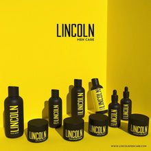 Lincoln Premium Beard Balm for Men - Beard Moisturiser for Men w/Coconut Balm & Shea Moisture Beard Balm, Ideal Face Moisturiser for Men & Beard Growth Balm, Alternative to Beard Oil & Beard Wax 100g