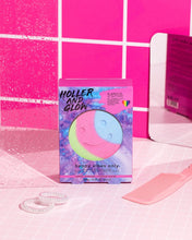 Holler and Glow Happy Vibes Only, Smiley Shaped Bath Bomb