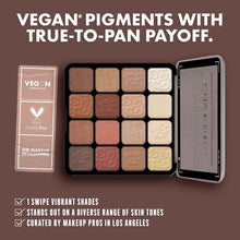 NYX Professional Makeup Ultimate Shadow Palette, 16 Vibrant True-To-Pan Eyeshadow Shades, Metallics, Shimmers, Colours and Nudes in Pressed Pigments, Vegan, Warm Neutrals, 0.8 g