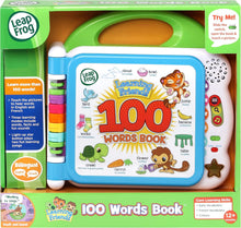 Leapfrog Learning Friends 100 Words Baby Book  Educational and Interactive Bilingual Playbook Toy Toddler and Pre School Book for Boys & Girls 1, 2, 3, 4+ Year Olds, English Version