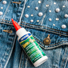 Beacon Gem-Tac 118ml Medium Bottle, Clear Adhesive Gem Glue - Strong Fabric Glue for Jeans & Jackets - Rhinestone glue, Glass Glue - Perfect Art Glue for Embellishing Shoes, Glasses, Gowns & Phones