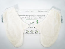 Luxury Bamboo Make up Remover Gloves  Spa Beauty Mitts  Vegan  Gift set  Eco Friendly Gift  Teenage Skincare