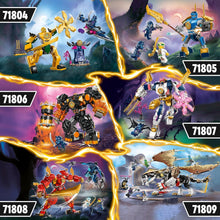 LEGO NINJAGO Arins Battle Mech, Action Figure Ninja Toy for 4 Plus Year Old Boys, Girls & Kids, Dragons Rising Set with Arin Minifigure and Mini Katana Sword Accessory, Action Toys, Gift Idea 71804