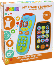 JOYIN My Learning Remote and Phone Bundle with Music, Fun, Smartphone Toys for Baby, Infants, Kids, Boys or Girls Birthday Gifts, Holiday Stocking Stuffers Present