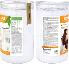 Nortembio Epsom Salt 1.25 Kg. Food Grade. High Magnesium Content. Source of Vitamin C and E. Health and Well-Being.