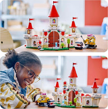 LEGO Super Mario Battle with Roy at Peachs Castle Set, Nintendo Character Building Toy for 7 Plus Year Old Boys & Girls, with 3 Figures, Adventure Playset, Gifts for Kids and Gamers 71435