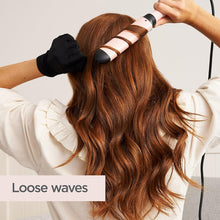 BaByliss Curl & Wave Trio Styler, Multi-styler, Hair waver, Beachy waves, Loose waves, pink 3 in 1 curling wand