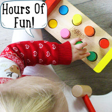 Jaques of London Hammer Toy  Montessori Toys for 1 Year Old  Wooden Baby and Toddler Toy for Hammering and Nailing  Ideal 1 Year Old Toys and Wooden Toys for 1 Year Old Boys and Girls