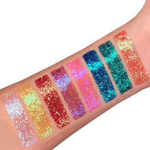 Iridescent Glitter Shakers by Moon Glitter - White - Cosmetic Festival Makeup Glitter for Face, Body, Nails, Hair, Lips - 5g