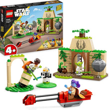 LEGO Star Wars Tenoo Jedi Temple Set with Master Yoda, Lightsabers, Drod Figure and Speeder Bike, Building Toy for Kids, Boys, Girls 4 Plus Years Old 75358