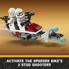 LEGO Star Wars 75372 Clone Trooper & Battle Droid Battle Pack, incl. 4 Minifigures, 5 Droids and a Speeder Bike with Shooters - Building Toys for 7+ Year Old Boys & Girls