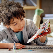 LEGO Star Wars Obi-Wan Kenobis Jedi Starfighter, Buildable Toy for 7 Plus Year Old Boys & Girls, with Taun We Minifigure, Droid Figure and Lightsaber, Attack of the Clones Set, Gift Idea 75333