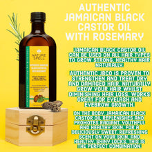 Nature Spell Rosemary Oil for Hair Growth Pre-Diluted with Jamaican Black Castor Oil 150ml  Natural Hair Growth  Treats Dry and Damaged Hair  Strengthen Hair Roots