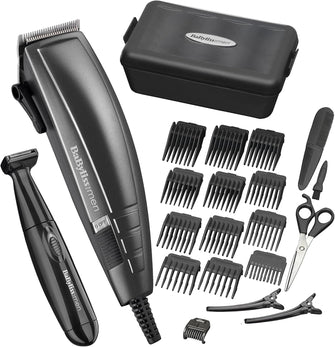 BaByliss Pro Hair Cutting Kit for Men - Black