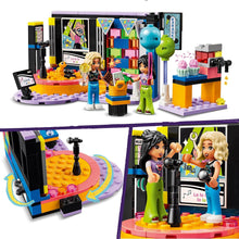 LEGO Friends Karaoke Music Party Set, Musical Toy for 6 Plus Year Old Girls, Boys and Kids Who Love Singing, Pretend Play with Mini-Doll Characters Nova and Liann, plus Microphones, Gift Idea 42610