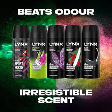 LYNX Fragrance Edition Gift Set 5x body spray perfect gifts for him 5 piece