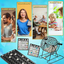 KreativeKraft Bingo Game Set or Bingo Accessories Tear Away Raffle Tickets Non-Drip Bingo Daubers Tickets Counters for Events & Parties (Bingo Game Set)
