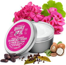 Gnarly Joe Beard Softener and Face Cream - 75 ml - Triple-Whipped Cocoa - Shea Butter, Leave-In - Beard Conditioner Balm - Natural Beard Balm - Beard Cream For Men (Geranium Bourbon and Black Pepper)