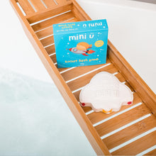 Mini U Rocket Bath Bomb, Bath Fizzer with Shea Butter to Moisturise, Vegan & Cruelty Free, White, Red & Yellow Flame Tail (1)