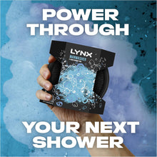 Lynx 2-Sided Shower Tool with 2 scrubbing options shower sponge for a better clean 1 piece, Black