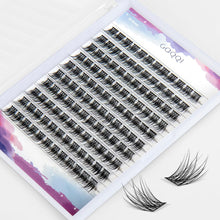 GAQQI Individual Lashes Cluster Lashes Clusters 120Pcs C Curl 12mm Lashes Diy Eyelash Extensions Soft Eyelashes Natural Look False Lashes At Home(03-C 12mm)