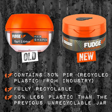 Fudge Professional Hair Shaper Wax for Men, Medium Hold Texturizing Hair Cream, Matte Finish and Long Lasting, 75 g