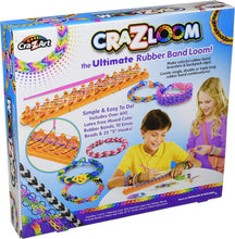Crazloom Loom Band Toys, Creative Toy, Rubber Band Toy, Friendship Bracelets, Latex Free Loom Bands, 600 Loom Bands