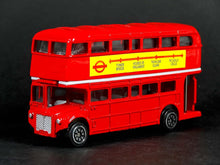 London Red Bus (Small) - Double Decker Red Bus Model Made of Die Cast Metal and Plastic Parts